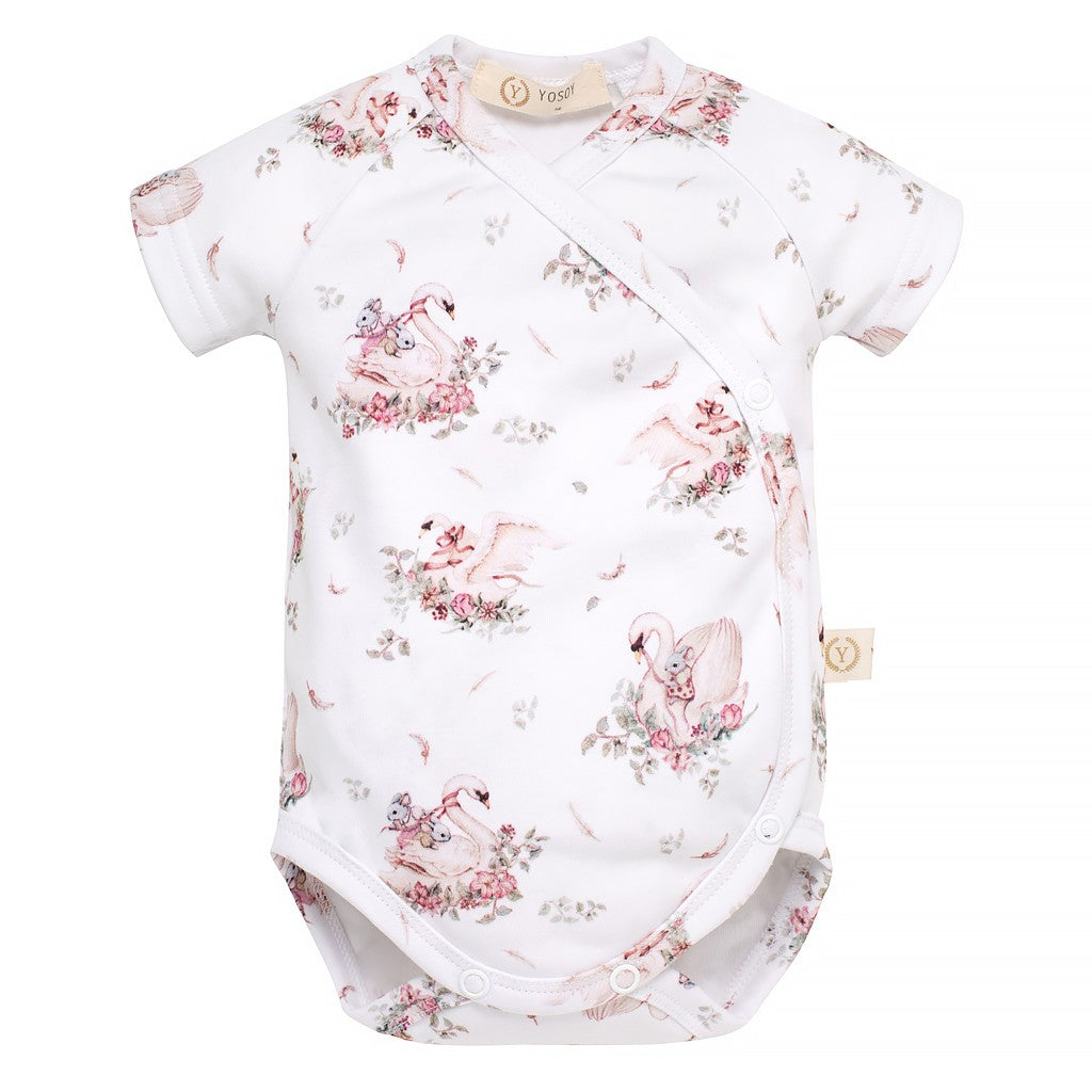 Organic Cotton Baby Bodysuit – Short Sleeve