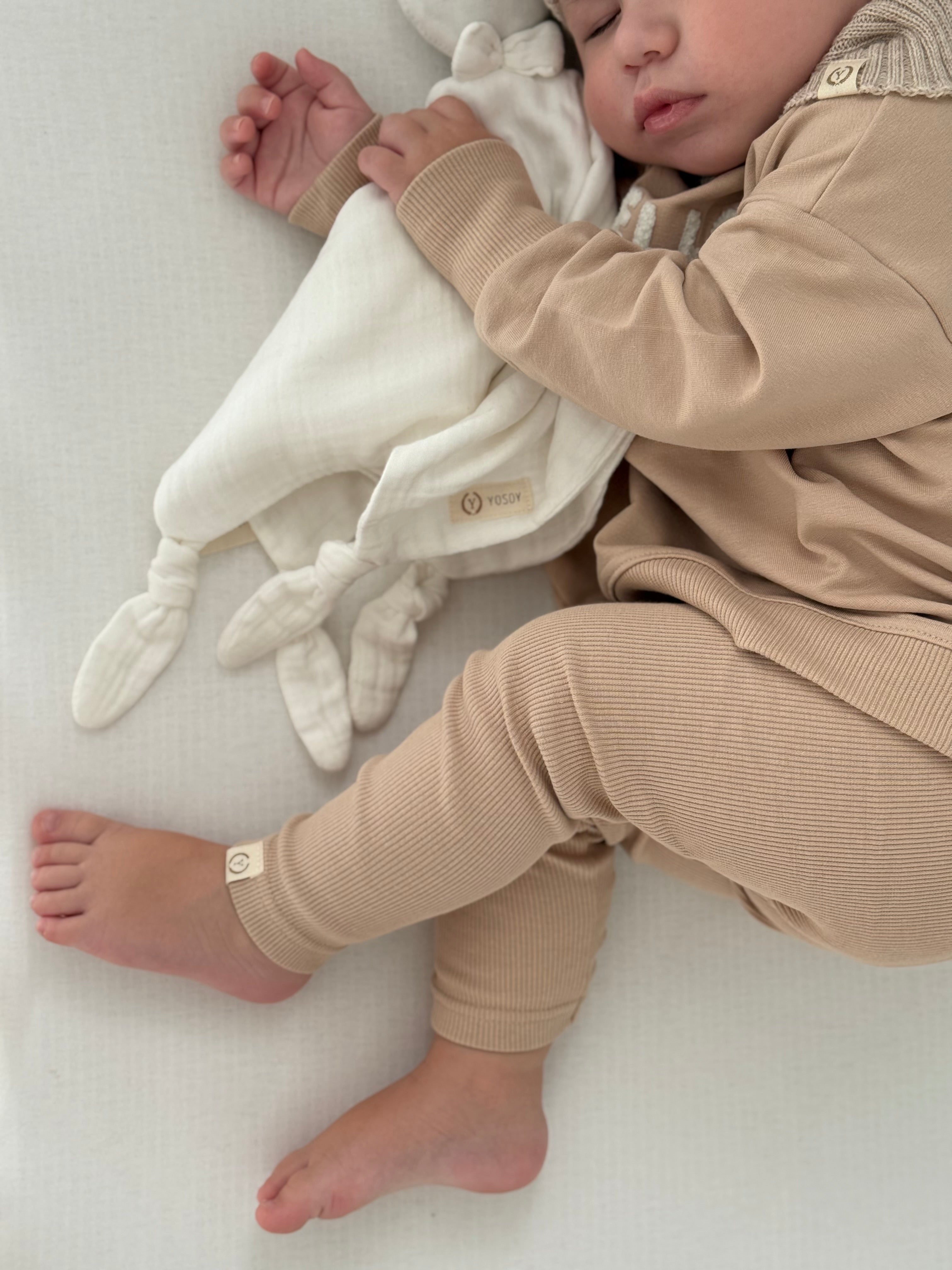 Children's striped leggings