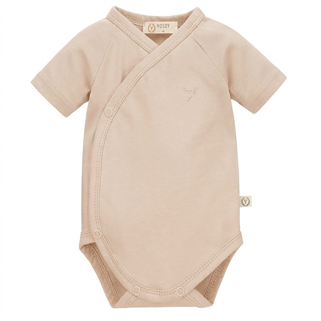 Baumwoll-Babybody – Kurzarm Basic