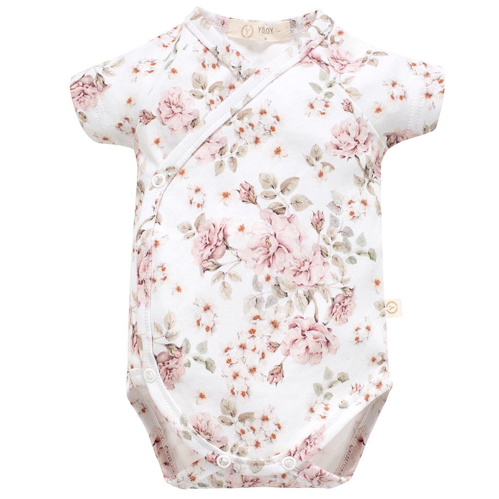 Organic Cotton Baby Bodysuit – Short Sleeve