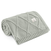 Koc z wełny merino Diamonds