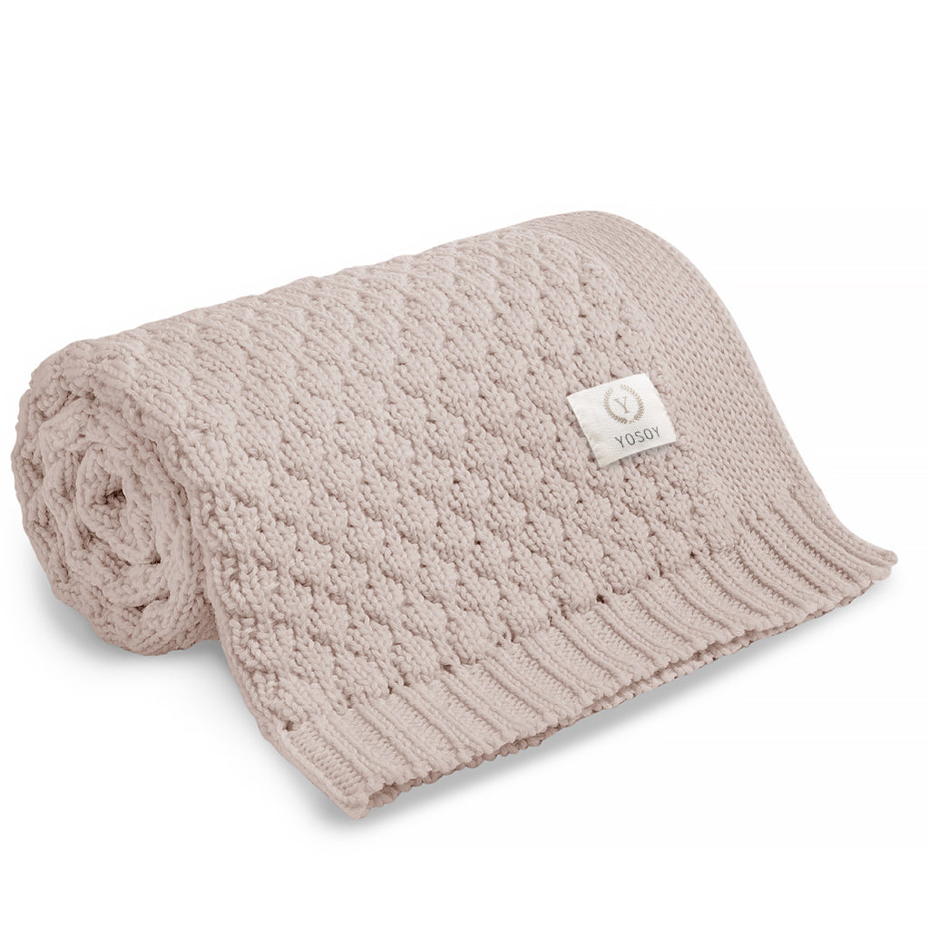 Koc z wełny merino Bubbles