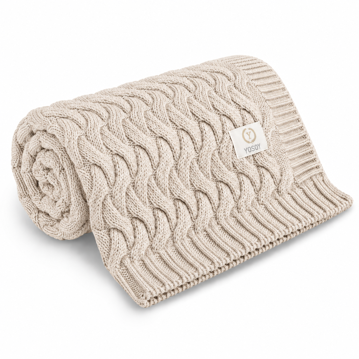 Koc merino Aspen – ciepły koc z wełny merynosa dla dziecka