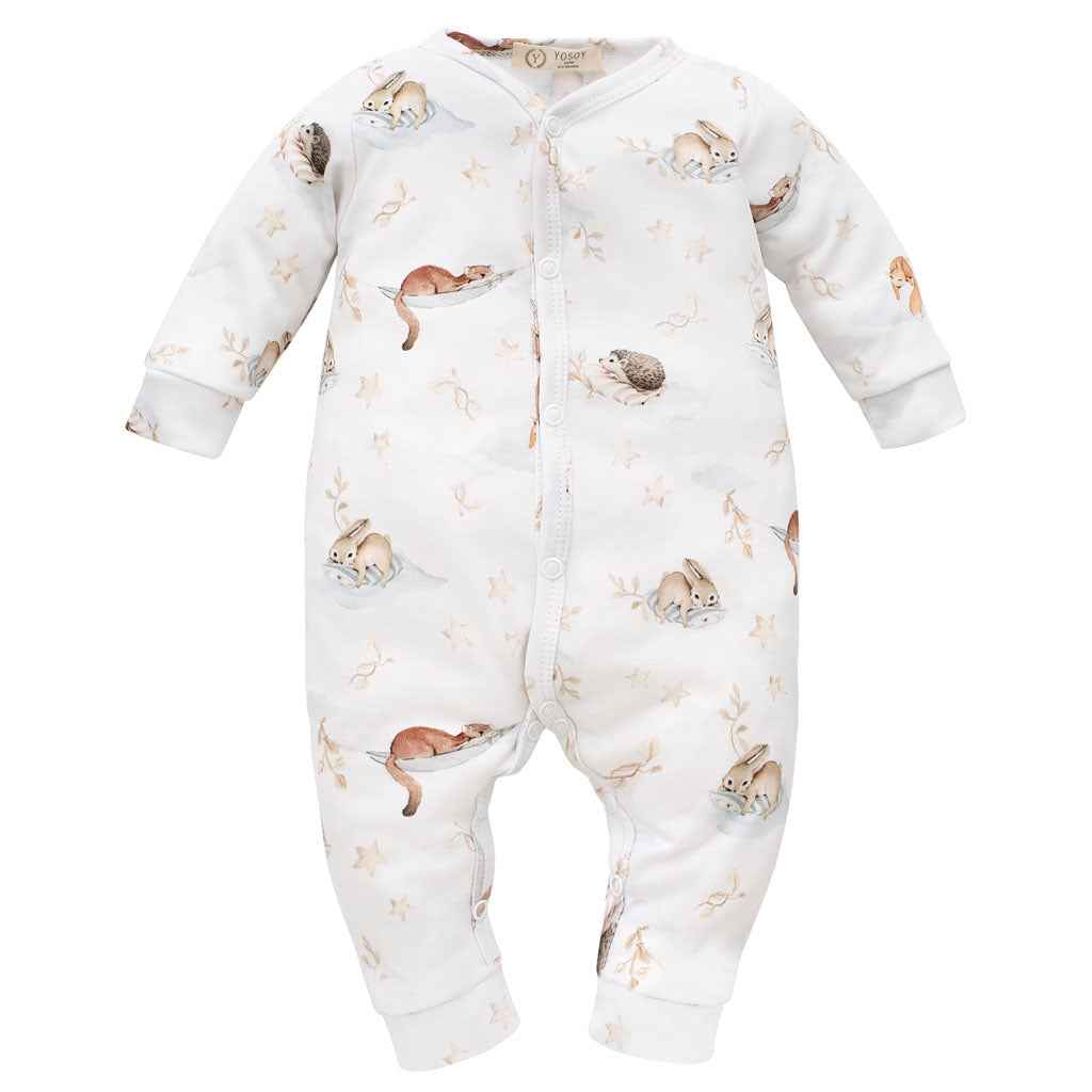 Organic cotton baby rompers