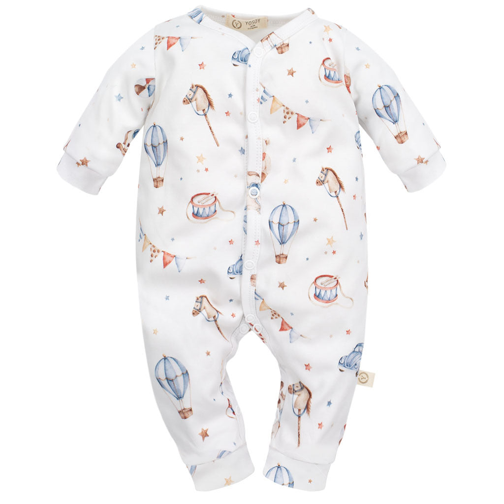 Organic cotton baby rompers