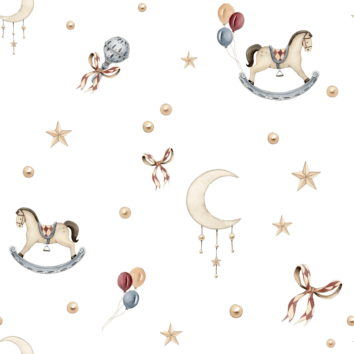 Otulacz dla niemowląt z czapeczką YOSOY we wzorze Baby Shower bawełna z elastanem dwustronny suwak