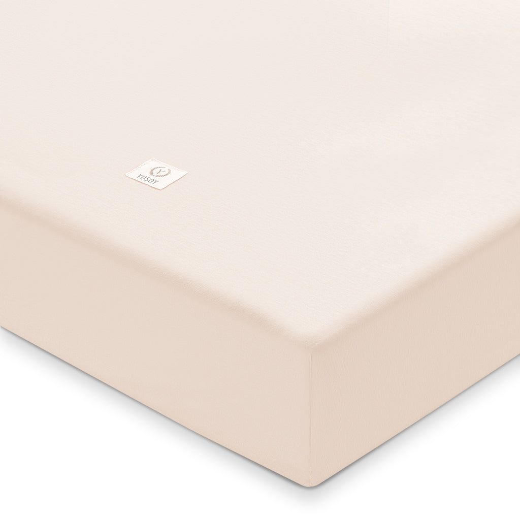 Prześcieradło 120x60 w kolorze butter YOSOY
