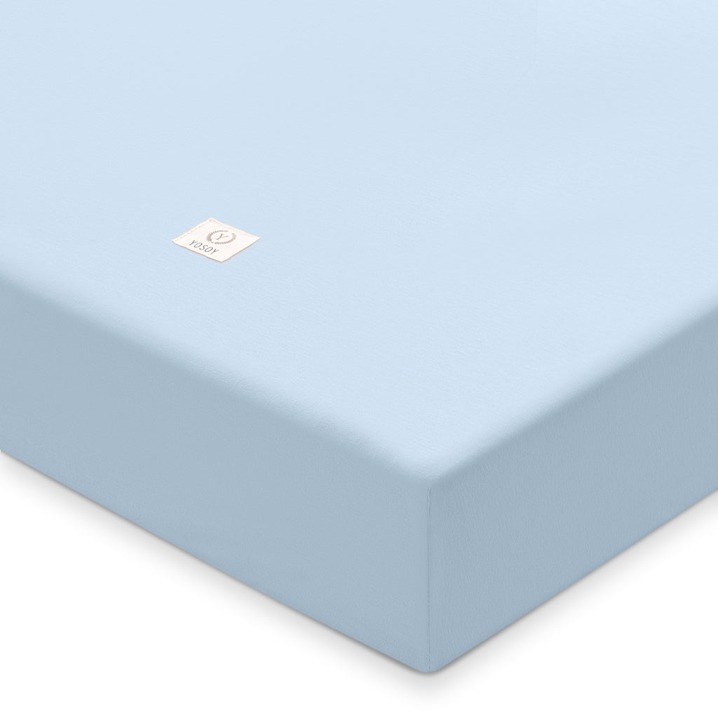 Prześcieradło 120x60 w kolorze light blue YOSOY